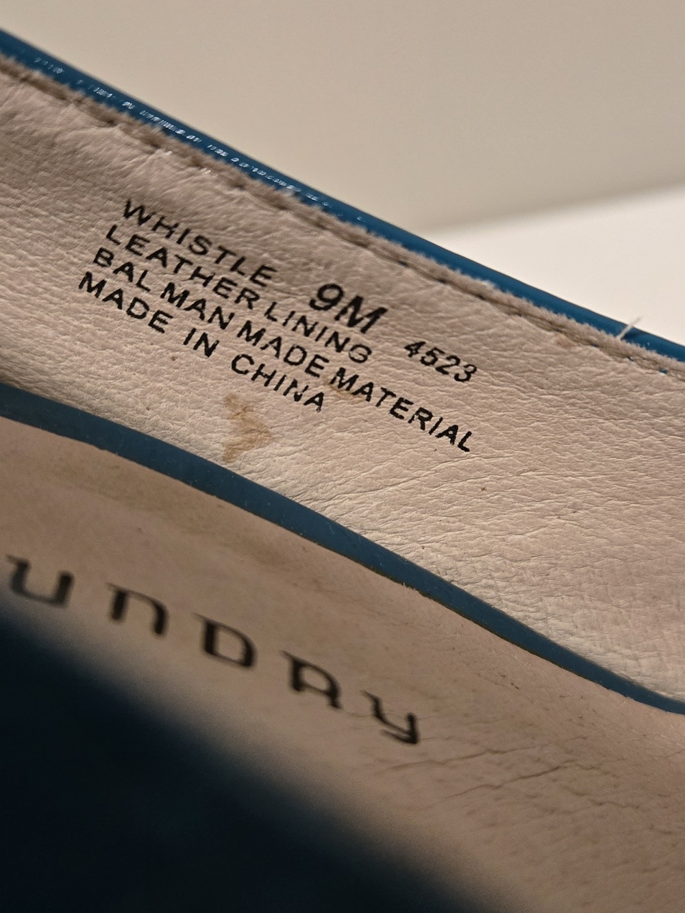 Chinese Laundry "Whistle" Teal Patent Platform Pumps - Picture 5 of 13